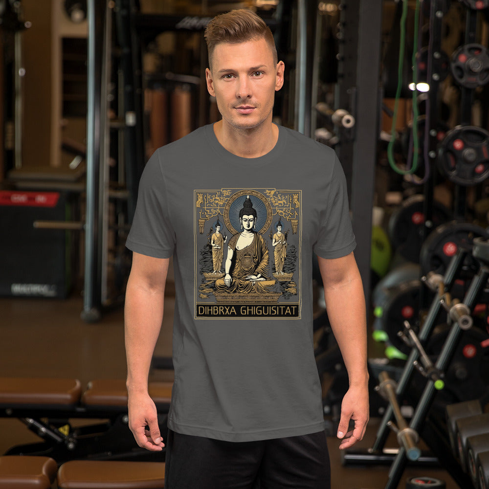 Serene Summit: Dhbra Ghigusita Buddha T-Shirt