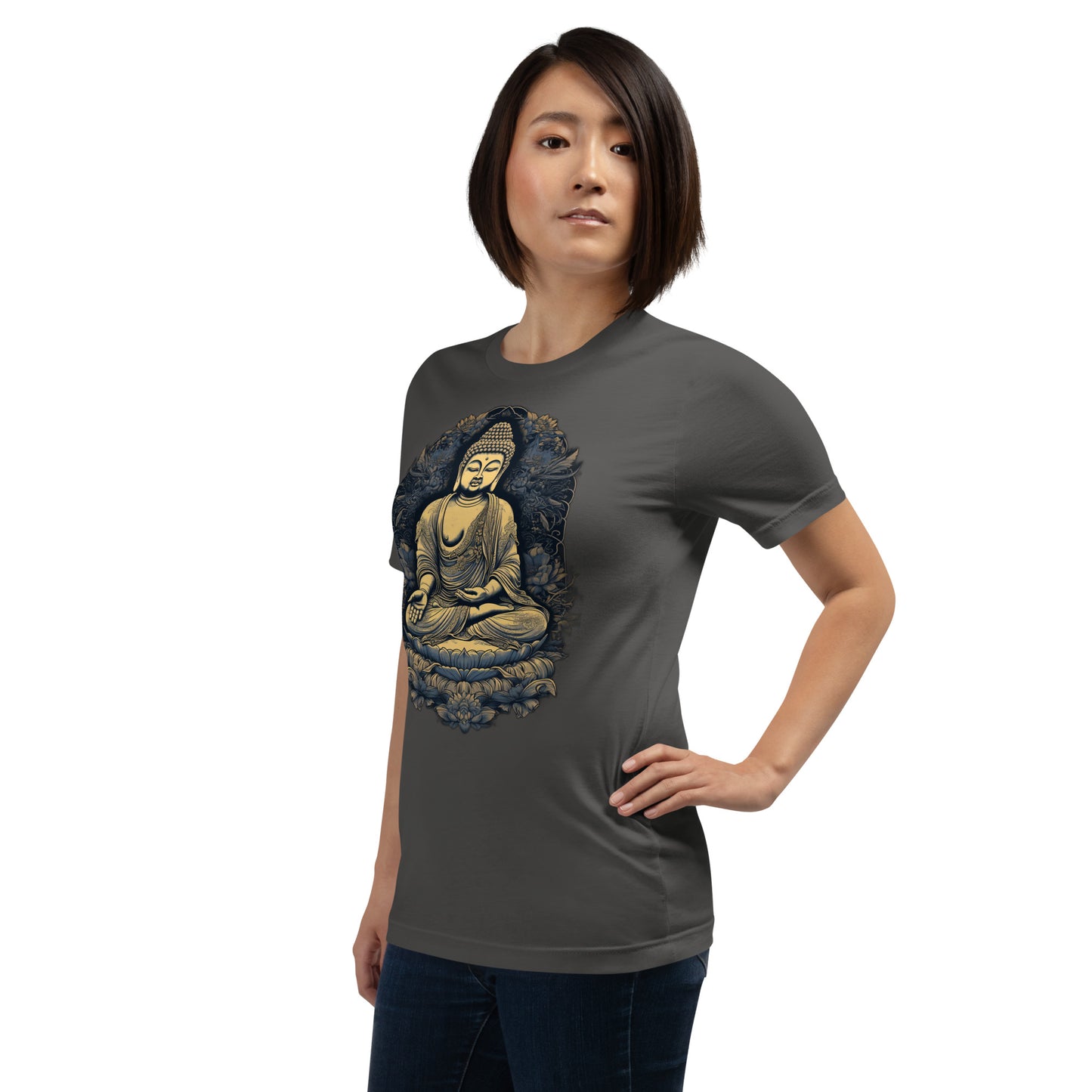 Zen Rhythm: Song Dynasty's Greek-Buddhist Fusion T-Shirt