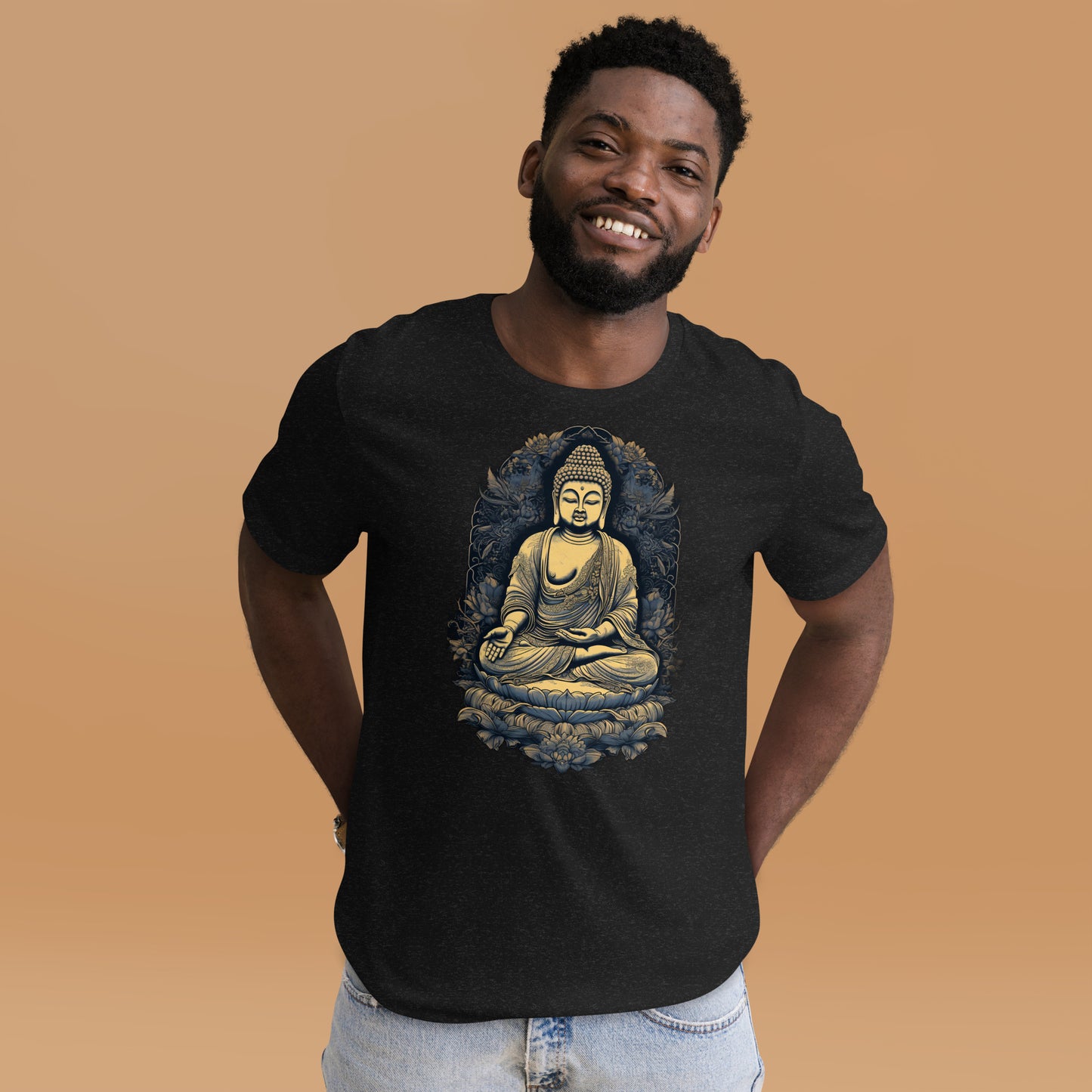 Zen Rhythm: Song Dynasty's Greek-Buddhist Fusion T-Shirt