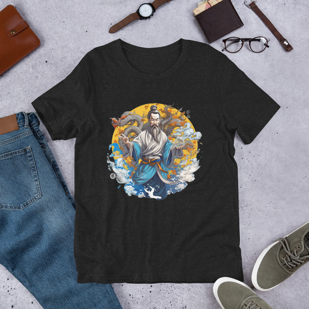 Majestic Vortex: Confucian Dragon Master T-Shirt