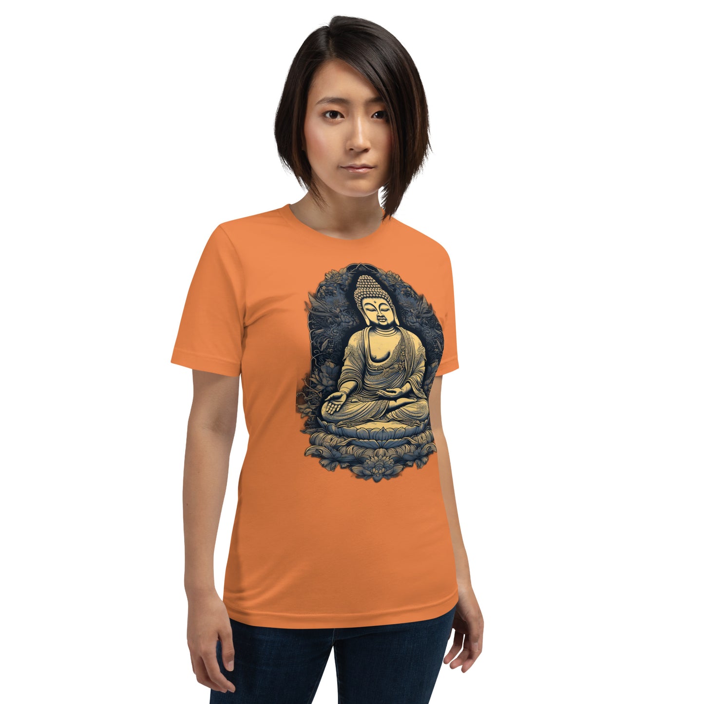 Zen Rhythm: Song Dynasty's Greek-Buddhist Fusion T-Shirt