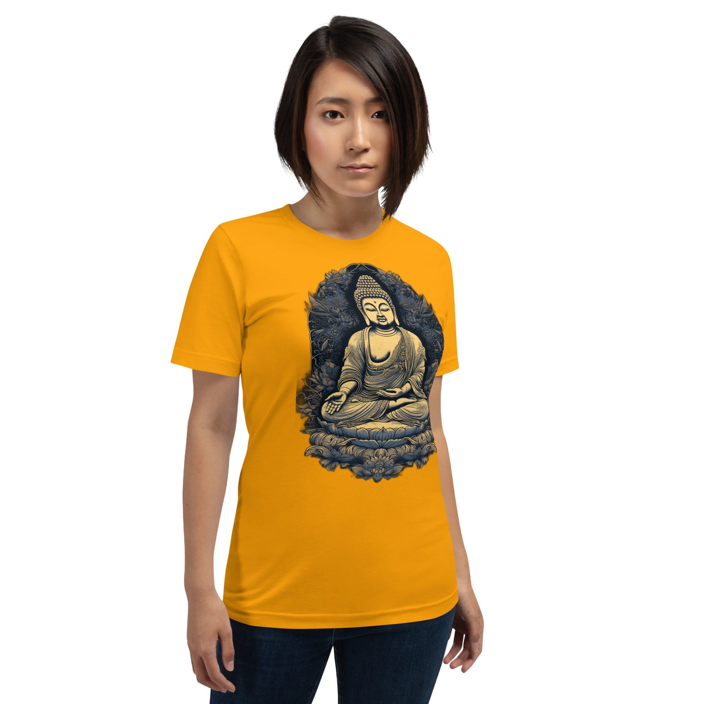 Zen Rhythm: Song Dynasty's Greek-Buddhist Fusion T-Shirt