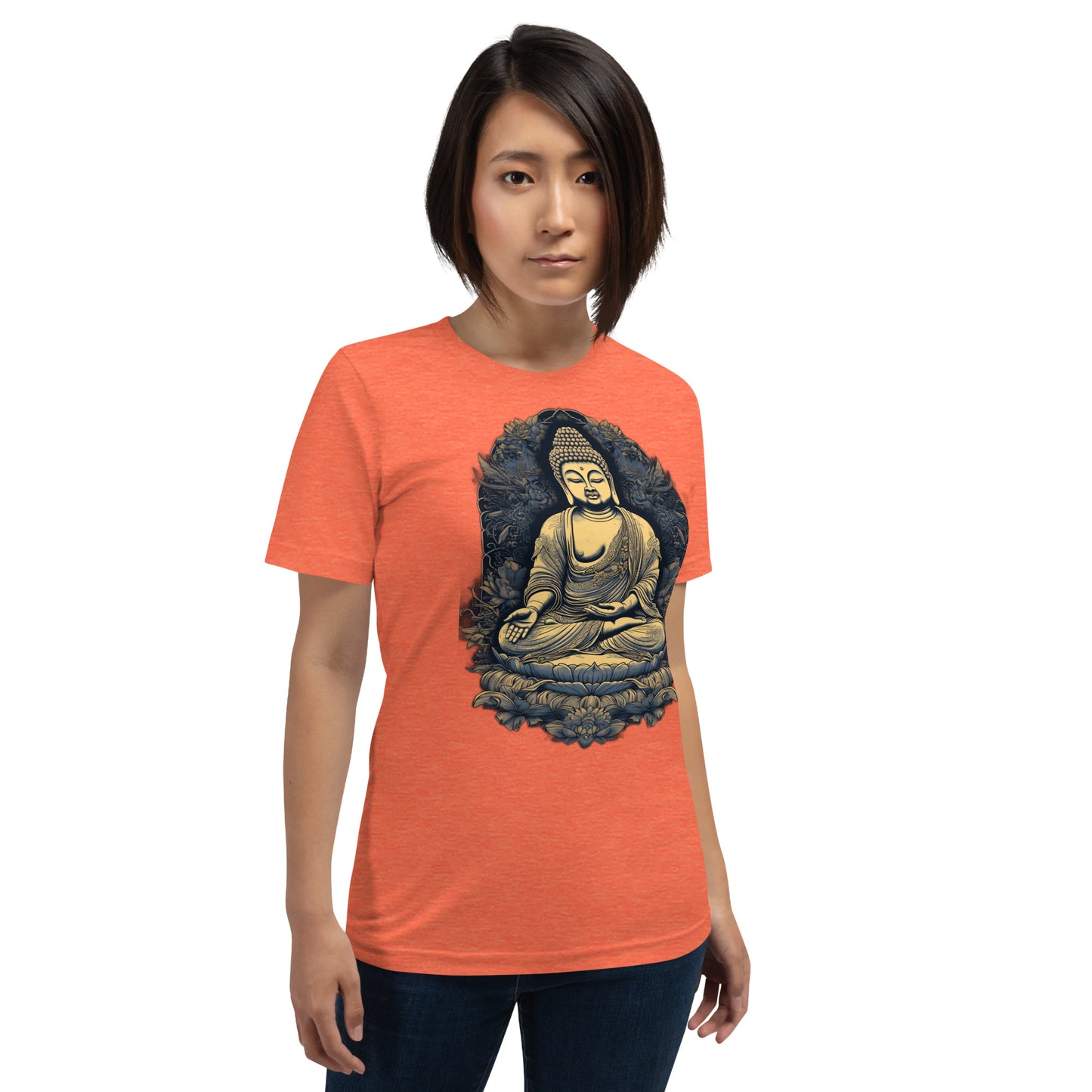 Zen Rhythm: Song Dynasty's Greek-Buddhist Fusion T-Shirt