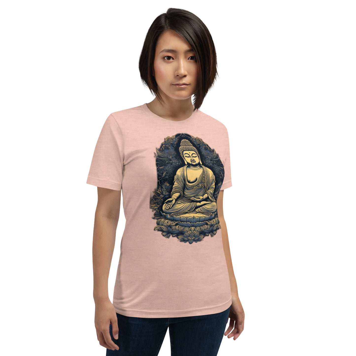 Zen Rhythm: Song Dynasty's Greek-Buddhist Fusion T-Shirt