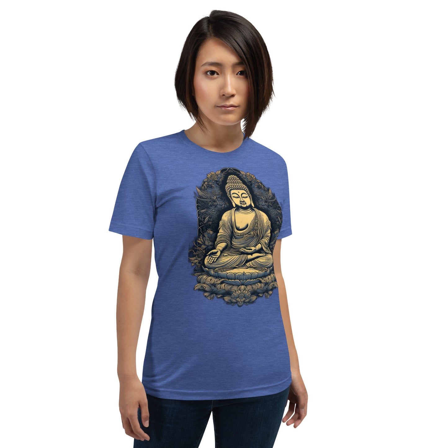 Zen Rhythm: Song Dynasty's Greek-Buddhist Fusion T-Shirt