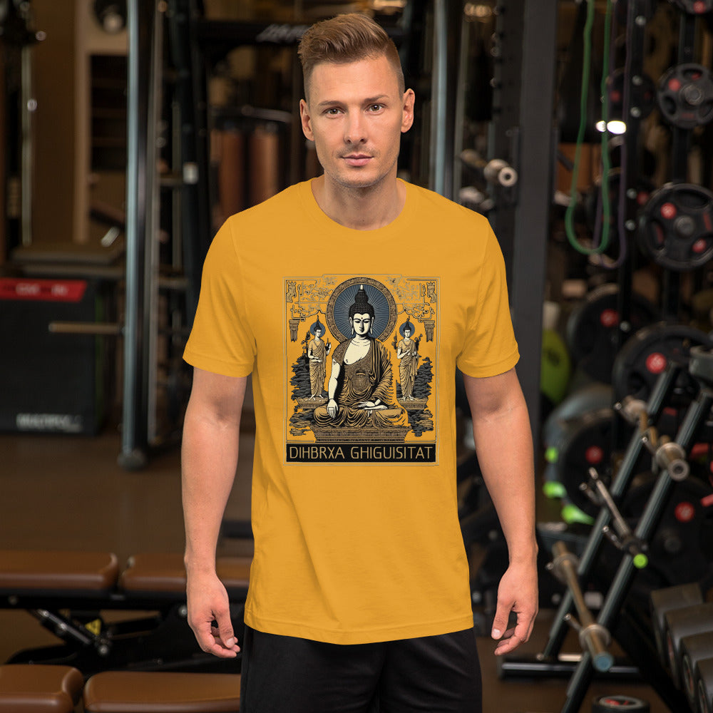 Serene Summit: Dhbra Ghigusita Buddha T-Shirt