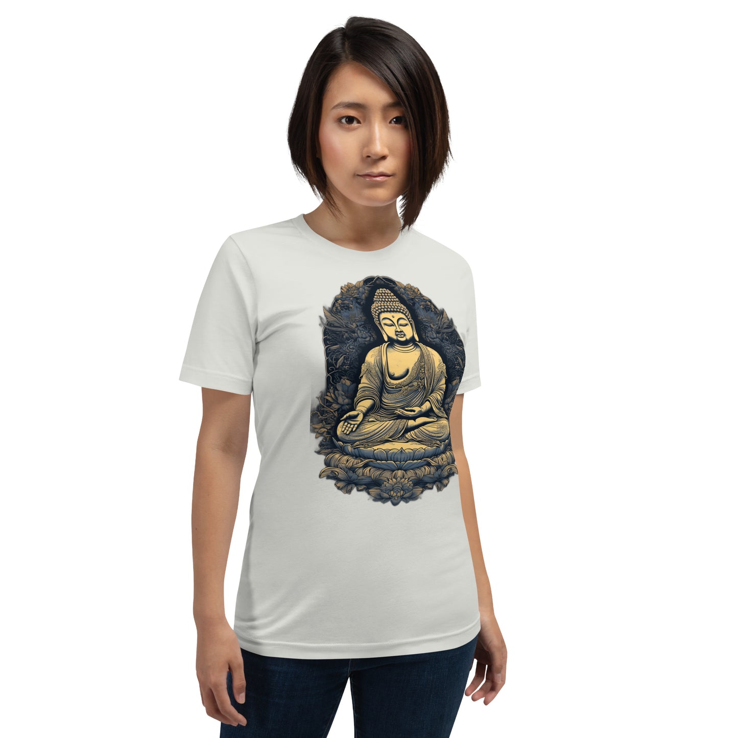 Zen Rhythm: Song Dynasty's Greek-Buddhist Fusion T-Shirt