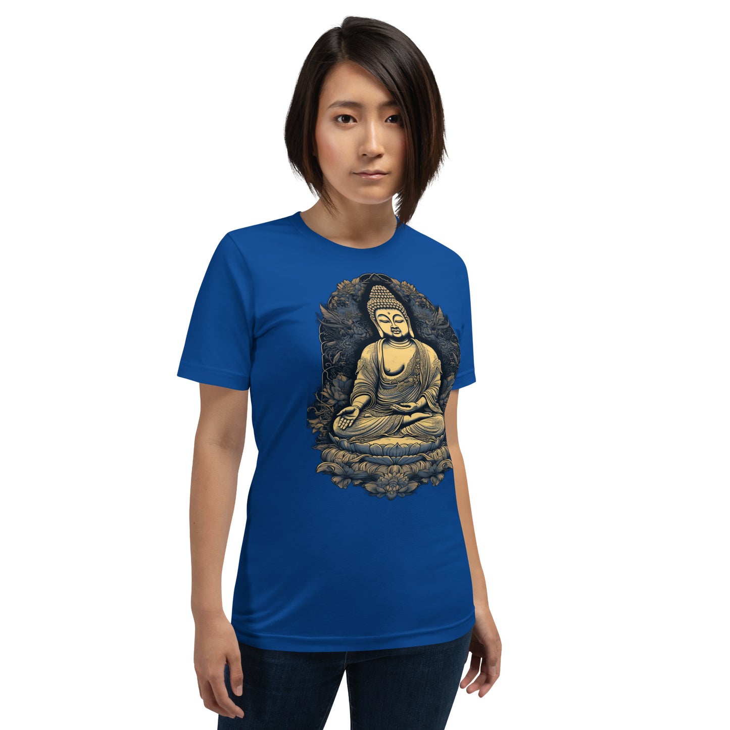 Zen Rhythm: Song Dynasty's Greek-Buddhist Fusion T-Shirt