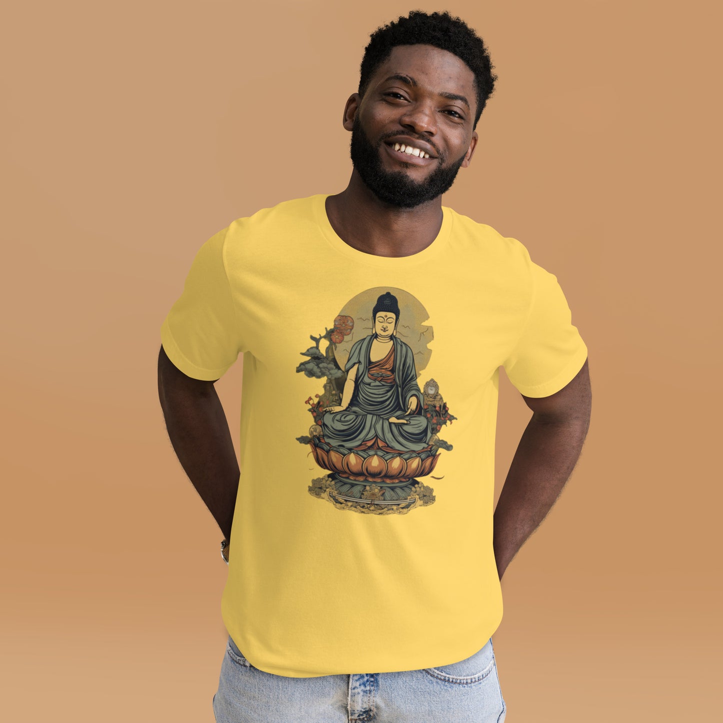 Eastern Fusion: Song Dynasty Greek-Buddhist Art T-Shirt