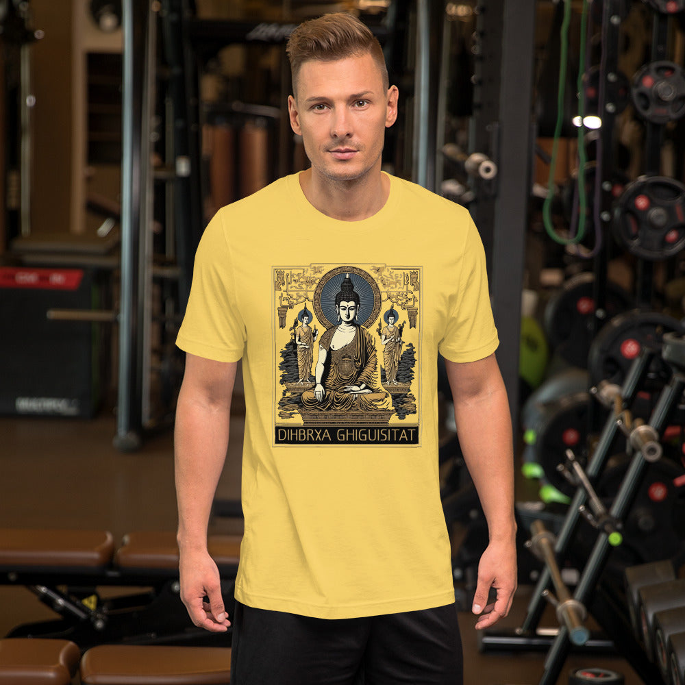 Serene Summit: Dhbra Ghigusita Buddha T-Shirt