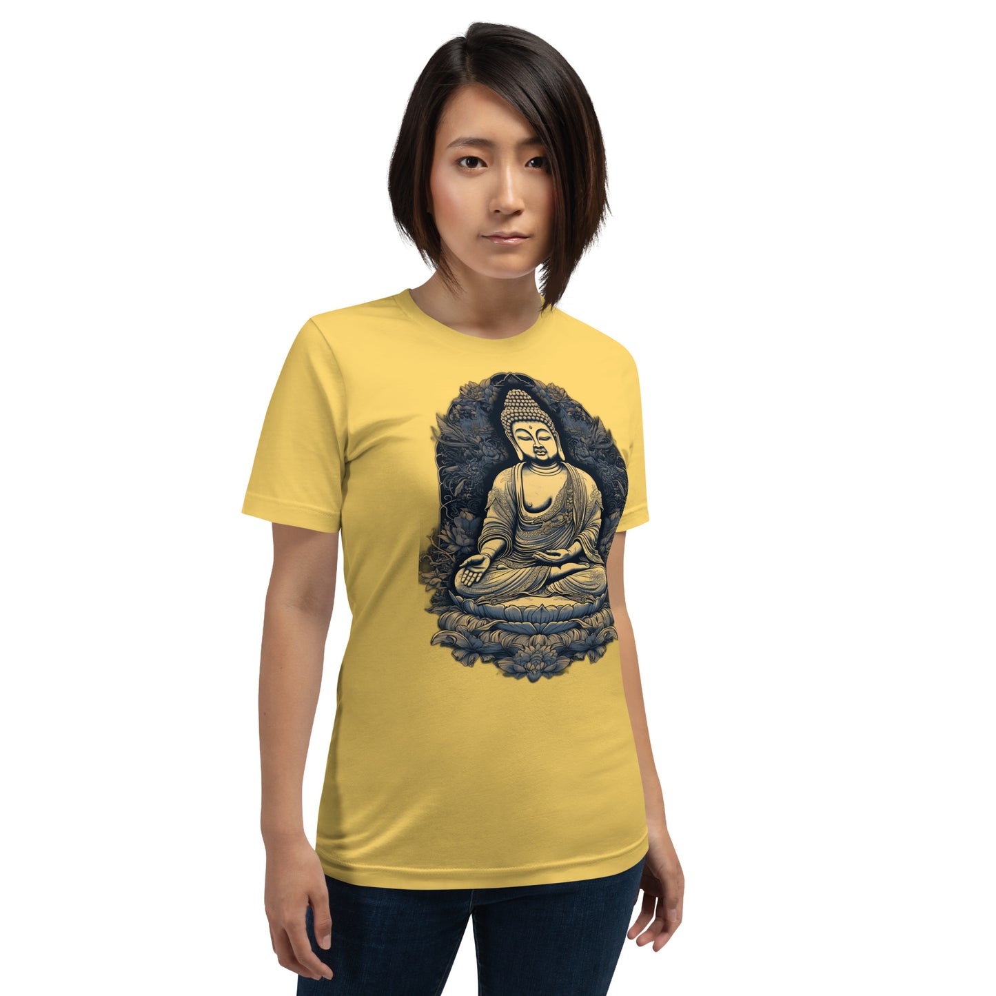 Zen Rhythm: Song Dynasty's Greek-Buddhist Fusion T-Shirt